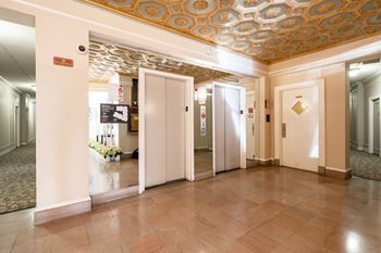 Elevators at The Belvedere in Logan Circle NW in Washington DC 20005